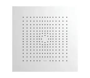 Hansgrohe - Kopfbrause, 40 x 40 cm, mattweiß