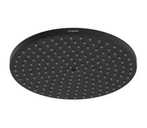 Hansgrohe - Kopfbrause, Durchmesser 24 cm, EcoSmart, matt schwarz
