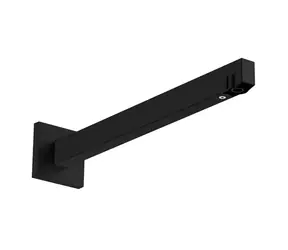 Hansgrohe - Duscharm, 41 cm, matt schwarz