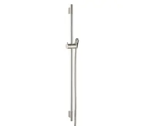 Hansgrohe - Unica'S Puro Duschstange 90 cm, mit Brauseschlauch, gebürstetes Nickel