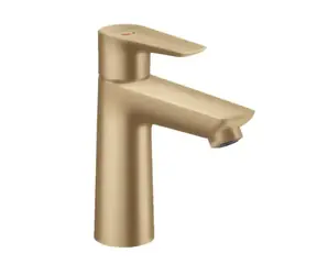 Hansgrohe - Waschtischarmatur mit Ablaufgarnitur, CoolStart, gebürstetes Bronze