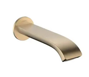 Hansgrohe - Badewannenablauf, gebürstete Bronze