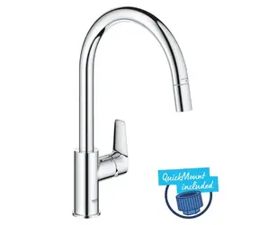 Grohe - Spültischarmatur mit Ausziehbrause, Chrom