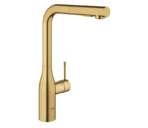 Grohe - Spültischarmatur mit Ausziehbrause, gebürstet, Cool Sunrise