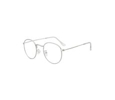 VeyRey Blaulichtfilterbrille Oval Dilton Silber