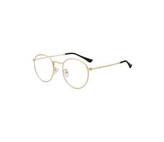 VeyRey Anti-Blaulicht-Brille oval Curda gold