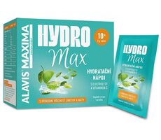 ALAVIS MAXIMA HydroMax 10 Beutel  8 g / Hydratationsgetränk mit Elektrolyten und Vitamin C / Nahrungsergänzungsmittel in Pulverform
