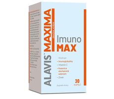 ALAVIS MAXIMA ImunoMAX 30 Kapseln / Nahrungsergänzungsmittel / Enthält mindestens 30 % Immunglobuline pro Kapsel