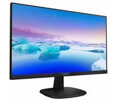 23,8" Philips 243V7QJABF schwarz / IPS LED / FHD / 16:9 / 5ms / 1000:1 / 250cd-m2 / VGA / HDMI / DP / Lautsprecher