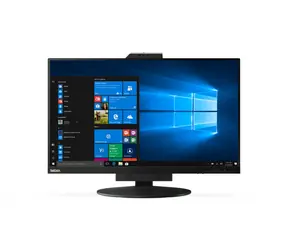 27" Lenovo TinyIO schwarz / IPS / 2560 x 1440 / 14 ms / 1000:1 / 350 cd-m2 / HDMI+DP+USB / VESA / Pivot
