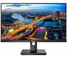 24" Philips 243B1-FHD schwarz / 1920 x 1080 / 75Hz / 4ms / 250cd / HDMI / DP / VGA / REPRO / VESA 