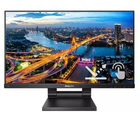 24" Philips 242B1TC schwarz / 1920 x 1080 / 75Hz / 4ms / 250cd / HDMI / DP / VGA / REPRO / VESA 