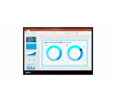 14" Lenovo ThinkVision M14d (63AAUAT6WL) schwarz / IPS / 2240x1400 / 6ms / 300cd / 1500:1 / USB / VESA 