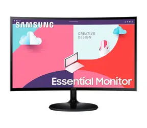 24" Samsung S360C schwarz / VA / 1920 x 1080 / 16:9 / 4ms / 3000:1 / 250cd / HDMI+VGA 