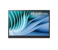 16" LG Gram +view 16MR70 silber / IPS / 16:10 / 2560x1600 / 1200:1 / 350cd-m2 / USBC