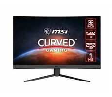 32" MSI G32C4X schwarz / 1920 x 1080 / VA / 16:9 / 1ms / 3000:1 / 300dc-m2 / DP+HDMI 