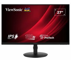 27" ViewSonic VG2708A-MHD schwarz / IPS / 1920 x 1080 / 16:9 / 5ms / 1300:1 / 250cd-m2 / HDMI + DP + VGA / Pivot / VESA 
