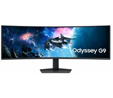49" Samsung Odyssey G9 (G95C) schwarz / VA / 5120 x 1440 / 32:9 / 1ms / 2.500:1 / 450cd-m2 / HDMI & DP
