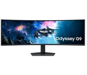 49" Samsung Odyssey G9 (G95C) schwarz / VA / 5120 x 1440 / 32:9 / 1ms / 2.500:1 / 450cd-m2 / HDMI & DP
