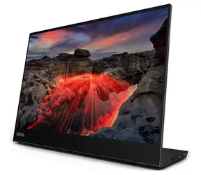 14" Lenovo ThinkVision M14t G2 schwarz / IPS / 2240x1400 / 6ms / 300cd / 1500:1 / USB-C / VESA / Touch