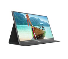 15,6" Arzopa S1 TABLE schwarz / IPS / 1920x1080 / 1000:1 / 300cd-m2 / miniHDMI + USB-C + 3,5mm Klinke / tragbar 