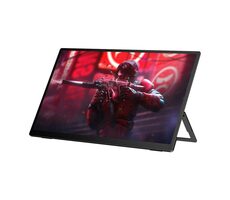 18,5" Uperfect USteam E6 Pro grau / IPS / 1920x1080 / 16:9 / 300cd-m2 / miniHDMI + 2xUSB-C + 3,5mm Klinke / tragbar 