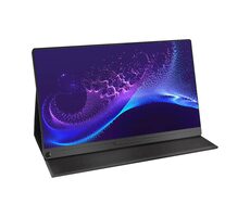 15,6" Uperfect Ubegin B5 schwarz / IPS / 1920x1080 / 16:9 / 250cd-m2 / miniHDMI + 2xUSB-C + 3,5mm Klinke / tragbar 