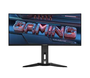34" GIGABYTE MO34WQC2 schwarz / LCD / 3440 x 1440 / OLED / 21:9 / 0,03 ms / 1,5 M:1 / 250 cd-m2 / 2x HDMI + 1x DP / VESA