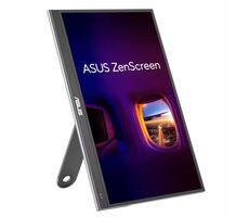 15,6" Asus ZenScreen MQ16AHE schwarz / 1920 x 1080 / OLED / 16:9 / 1ms / 100000:1 / 400cd-m2 / 1x Mini HDMI + 1x USB-C