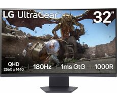 32" LG 32GS60QX-B schwarz / IPS / 2560 x 1440 / 16:9 / 3000:1 / 300dc-m2 / HDMI / DP / VESA