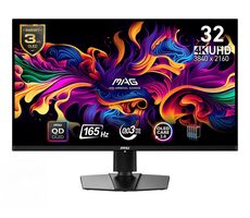 31,5" MSI MAG 321UP QD-OLED schwarz / 3840 x 2160 / QD-OLED / 16:9 / 0,03 ms / 1000 cd-m2 / HDMI + DP + USB-C / VESA 