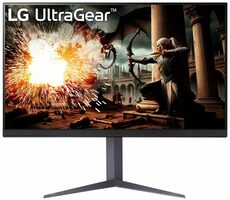 Ausgepackt - 32" LG 32GS75Q-B schwarz / IPS / 2560 x 1440 / 16:9 / 1200:1 / 400dc-m2 / HDMI & DP / VESA / ausgepackt
