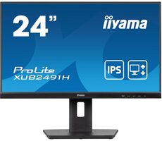 24" IIYAMA ProLite XUB2491H-B1 schwarz / IPS / 1920x1080 / 16:9 / 0.5ms / 1300:1 / 300cd / HDMI / DP