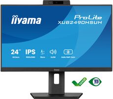 24" IIYAMA ProLite XUB2490HSUH-B2 schwarz / IPS / 1920x1080 / 16:9 / 4ms / 1300:1 / 250cd / HDMI / DP