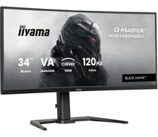 34" IIYAMA G-Master GCB3482WQSU-B1 Black Hawk schwarz / VA / 3440 x 1440 / 21:9 / 0,6 ms / 3000:1 / 500 cd / HDMI / DP