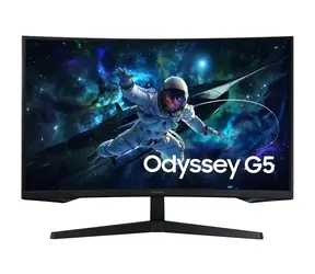 32" Samsung Odyssey G5 G55C schwarz / VA / 2560x1440 / 16:9 / 1ms / 2500:1 / 300cd-m2 / HDMI + DP / VESA