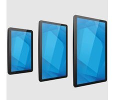 ELO 1504L 15,6" projiziert-kapazitiver Touchscreen-Monitor ohne Standfuß, schwarz, für Kassensysteme, USB, USB-C