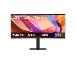 34" LG 34U650A-B Schwarz / IPS / 3440 x 1440 / 21:9 / 300 cd/m / 1000:1 / DP / HDMI / Lautsprecher