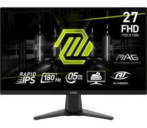 27" MSI MAG 275F schwarz / FHD / 1920 x 1080 / 16:9 / 0,5 ms / 1000:1 / HDMI+DP / VESA