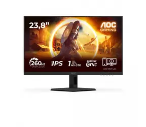 23,8" AOC Gaming 24G4ZRE Schwarz / IPS / 1920 x 1080 / 16:9 / 1 ms / 1000:1 / 300 cd/m / HDMI + DP / VESA