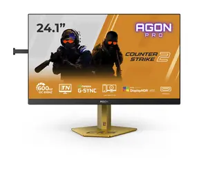 24,1" AOC AGON PRO CS24A schwarz / TN / 1920x1080 / 16:9 / 0,5 ms / 1000:1 / 500 cd/m / HDMI + DP / VESA