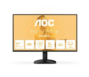 27" AOC 27B31H schwarz / IPS / 1920x1080 / 16:9 / 4 ms / 1500:1 / 300 cd/m / HDMI + VGA / VESA