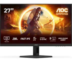 27" AOC Gaming 27G4HRE Schwarz / IPS / 1920x1080 / 16:9 / 1 ms / 1000:1 / 300 cd/m / HDMI + DP / VESA