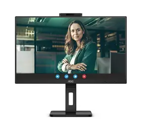 27" AOC Q27P3CW schwarz / IPS / 2560 x 1440 / 16:9 / 4 ms / 1000:1 / 350 cd/m / HDMI + DP + USB-C / VESA