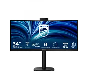 34" Philips 34B2U3600CH/00 / VA / 3440 x 1440 / 21:9 / 4 ms / 300 cd/m / 3500:1 / HDMI + DP + USB-C / VESA / Repro