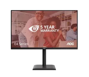 31,5" AOC Q32E4U Schwarz / IPS / 2560 x 1440 / 16:9 / 4 ms / 1000:1 / 350 cd/m / HDMI + DP / VESA