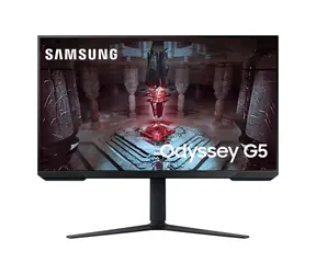 Nagelneuer 32" Samsung Odyssey G5 Fernseher, schwarz, VA-Display, 2560 x 1400 Pixel, 16:9-Format, 1 ms Reaktionszeit, 3000:1 Kontrastverhältnis, 300 cd/m Helligkeit, HDMI + DP, VESA-Anschluss