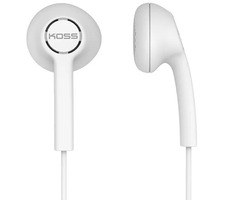 Koss KE5W weiß / In-Ear-Kopfhörer / 98dB / 3,5 Klinke / 60 - 20.000 Hz / 1,2 m Kabel / ohne Code