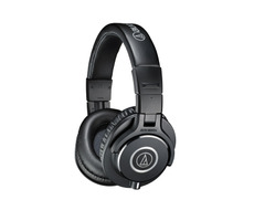AUDIO-TECHNICA ATH-M40x / Geschlossener Kopfhörer / 3 m Kabel / 3,5 mm Klinke + 6,3 mm Adapter / Schwarz