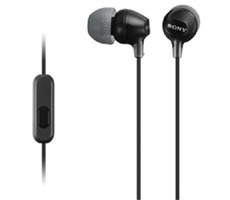 Sony MDR-EX15AP Schwarz / In-Ear-Kopfhörer mit Mikrofon
